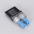 Fused quartz lightproof flow cells with screw therad